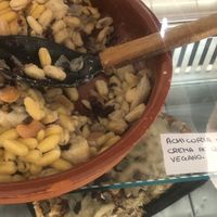 Pasta with artichoke  at Alberta in Fuerteventura