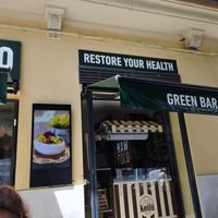 Outside at Rawcoco in Mallorca