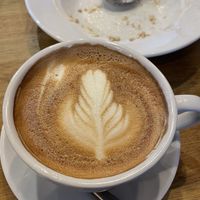 Soy latte  at Wanderlust Cafe & Bistro in Edinburgh