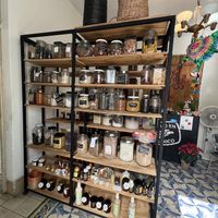 Bulk foods  at Vida Sustentable in Merida