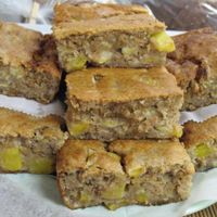 Vegan, gluten free, and sugar free mango peach bread at Portsmouth Health Foods in Portsmouth