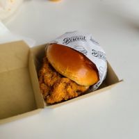 Spicy Chicken sandwich at Winter Park Biscuit Company in Orlando