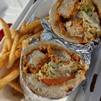 Buff chick sandwich at Winter Park Biscuit Company in Orlando