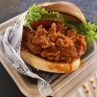 Chik sandwich w buffalo sauce  at Winter Park Biscuit Company in Orlando