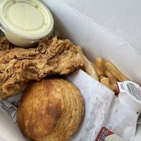 WPBC Box with Maple Mustard and Apple Butter  at Winter Park Biscuit Company in Orlando