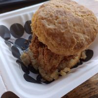 Biscuit chicken. at Winter Park Biscuit Company in Orlando