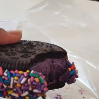 Ube Ice-cream Sandwich at Winter Park Biscuit Company in Orlando