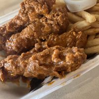 Buffalo blue strips  at Winter Park Biscuit Company in Orlando