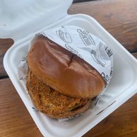 Death Valley Chik Sandwich at Winter Park Biscuit Company in Orlando