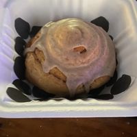 Cinnamon roll   at Winter Park Biscuit Company in Orlando