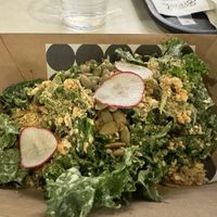 Kale side salad  at Winter Park Biscuit Company in Orlando