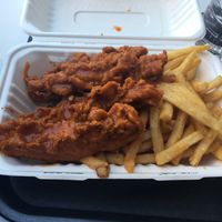 Buffalo Chicken Strips w/ Fries  at Winter Park Biscuit Company in Orlando