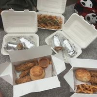 the spread at Winter Park Biscuit Company in Orlando