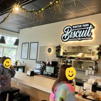 indoor counter  at Winter Park Biscuit Company in Orlando