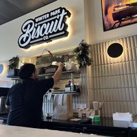 Counter to Sit At  at Winter Park Biscuit Company in Orlando