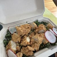 Kale salad  at Winter Park Biscuit Company in Orlando