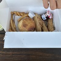 Tender box   at Winter Park Biscuit Company in Orlando