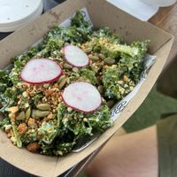 Kale salad  at Winter Park Biscuit Company in Orlando
