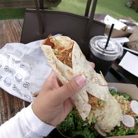 Limited Time snack wrap with “bacon"  at Winter Park Biscuit Company in Orlando