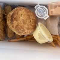 Chicken and biscuit   at Winter Park Biscuit Company in Orlando