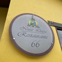 Restaurant sign  at Nuca Llacta Restaurante 66 in Quito