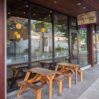 exterior at Bread & Honey Cafe in Portland