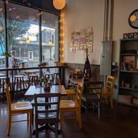 interior at Bread & Honey Cafe in Portland