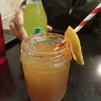 Tamarind agua fresco at Antojitos in Newcastle