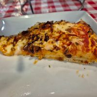 Large hot honey pepperoni pizza $30: spicy as fk! Lots of chilli seeds, pepperoni was dry and chalky, pizza was super doughy and thick at Belmonte in Baulkham Hills