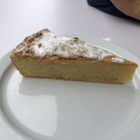 Almond cake at Artepas Artesanos Pasteleros in Tenerife