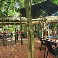 Cafe veranda at LEAF in Mount Glorious