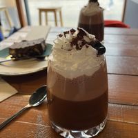Hot choccie! #Veganuary at Koda Coffee in Scarborough