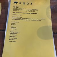   at Koda Coffee in Scarborough