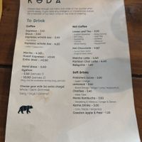   at Koda Coffee in Scarborough