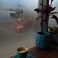 Heart art ❤️ at Koda Coffee in Scarborough