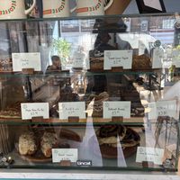 Vegan baked goods and pastries   at Koda Coffee in Scarborough