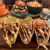 Chickn tacos   at Sha-Ka Coffee House & Eatery in Scarborough