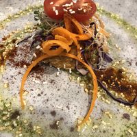 Hummus at The Bowl Bar in Cancun