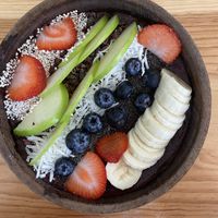 Acai bowl  at The Bowl Bar in Cancun