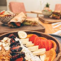 Smoothie bowl  at The Bowl Bar in Cancun