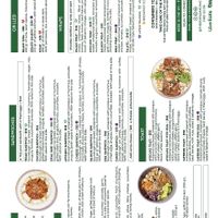 Menu  at The Bowl Bar in Cancun