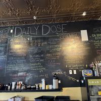 The menu  at A Daily Dose in Crested Butte