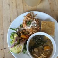 The food was spectacular   at Tricklebee Cafe in Milwaukee