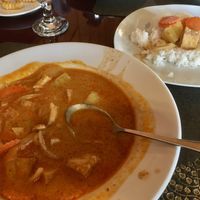 Massaman curry, at 168 Thai & Sushi in Middleburg