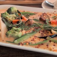 Red Curry - It's not actually red at 168 Thai & Sushi in Middleburg