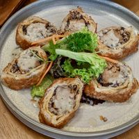 Christmas 2022 Vegan Menu - Signature Mushroom Wellington at Lotus Vegetarian 莲心 - Novena in Central Singapore