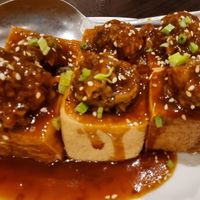 Eight treasures tofu at Lotus Vegetarian 莲心 - Novena in Central Singapore