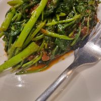 Sambal kangkong at Lotus Vegetarian 莲心 - Novena in Central Singapore