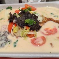 Teo Chew Grilled Fish $32 #Veganuary at Lotus Vegetarian 莲心 - Novena in Central Singapore