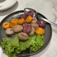 Colourful at Lotus Vegetarian 莲心 - Novena in Central Singapore